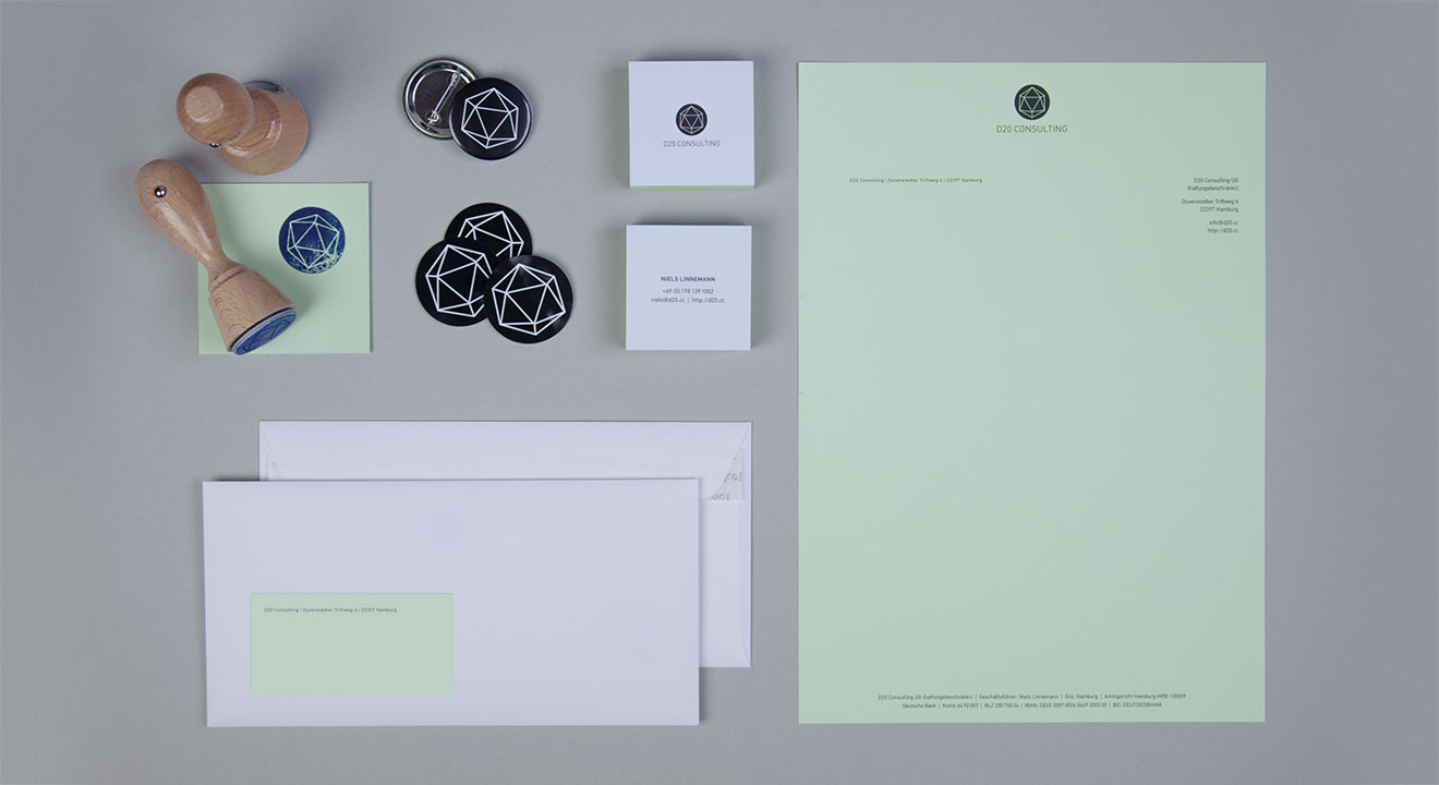 D20 Consulting – Corporate Identity