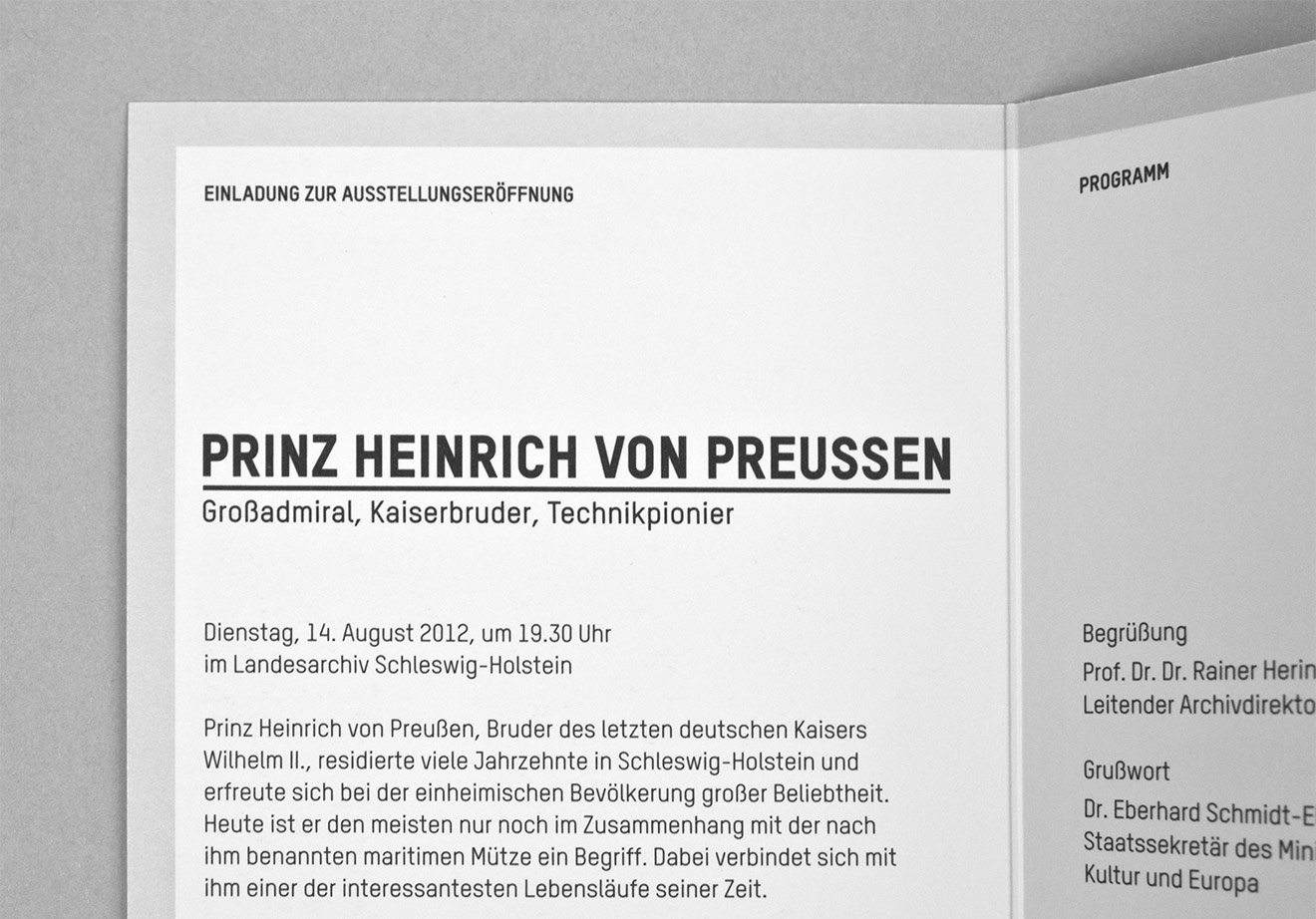 Ausstellung - Prinz Heinrich von Preußen