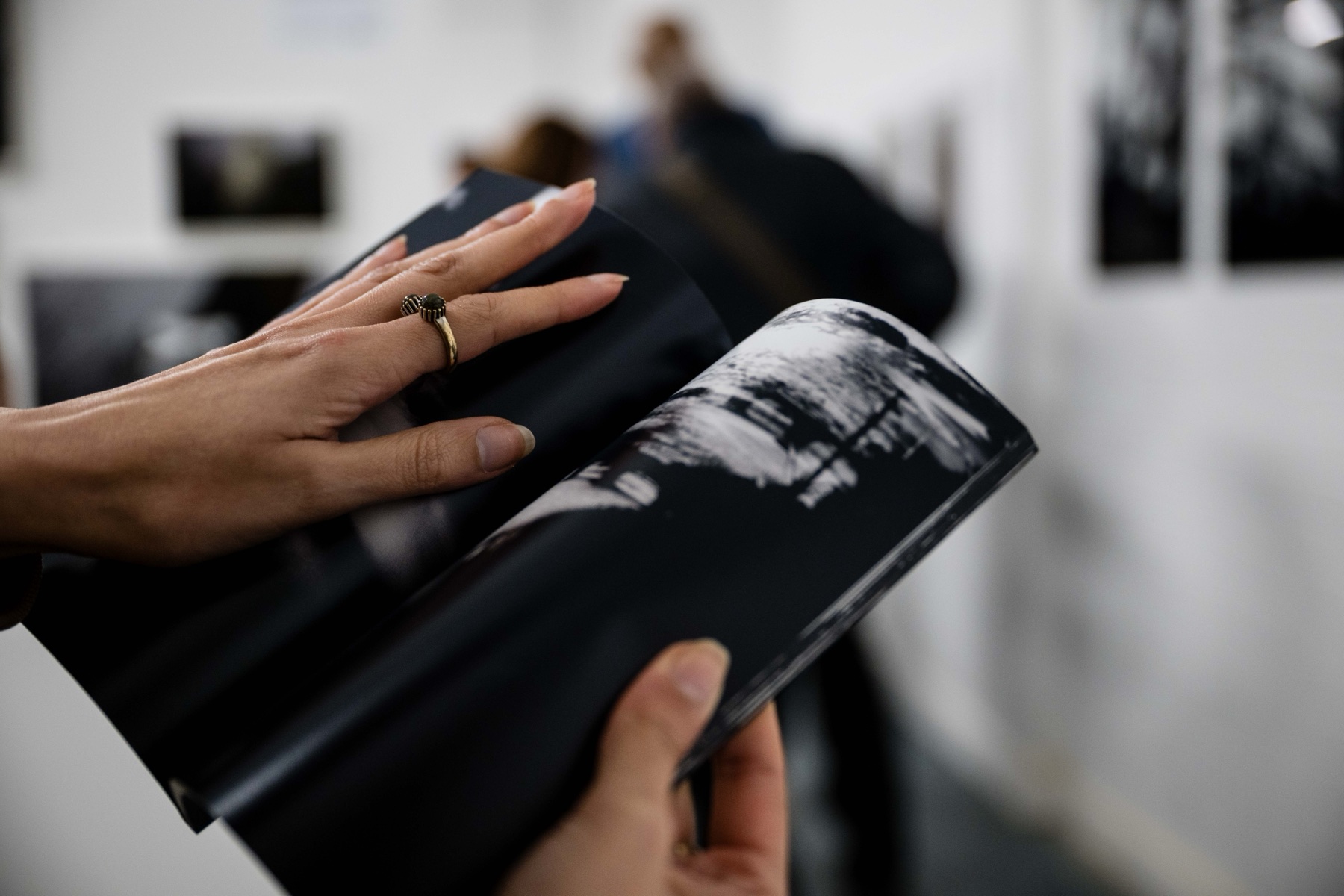 Detail eines gedruckten Booklets aus dem Cluster London Kontext
