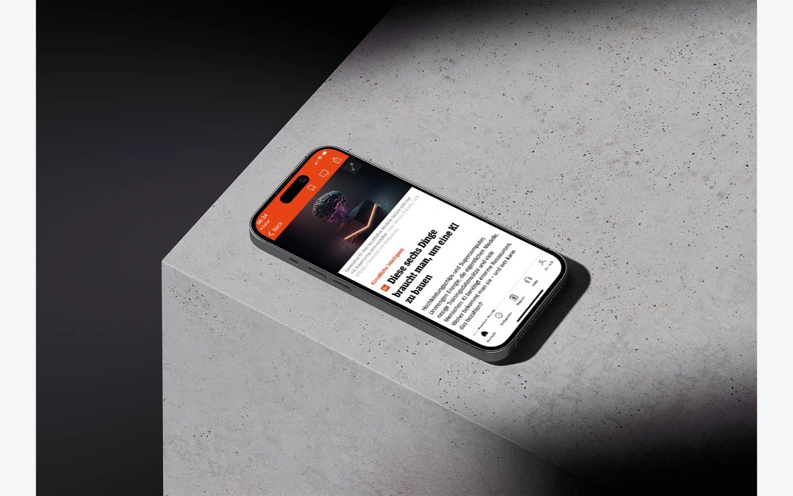 DER SPIEGEL Artikel in der mobilen Ansicht